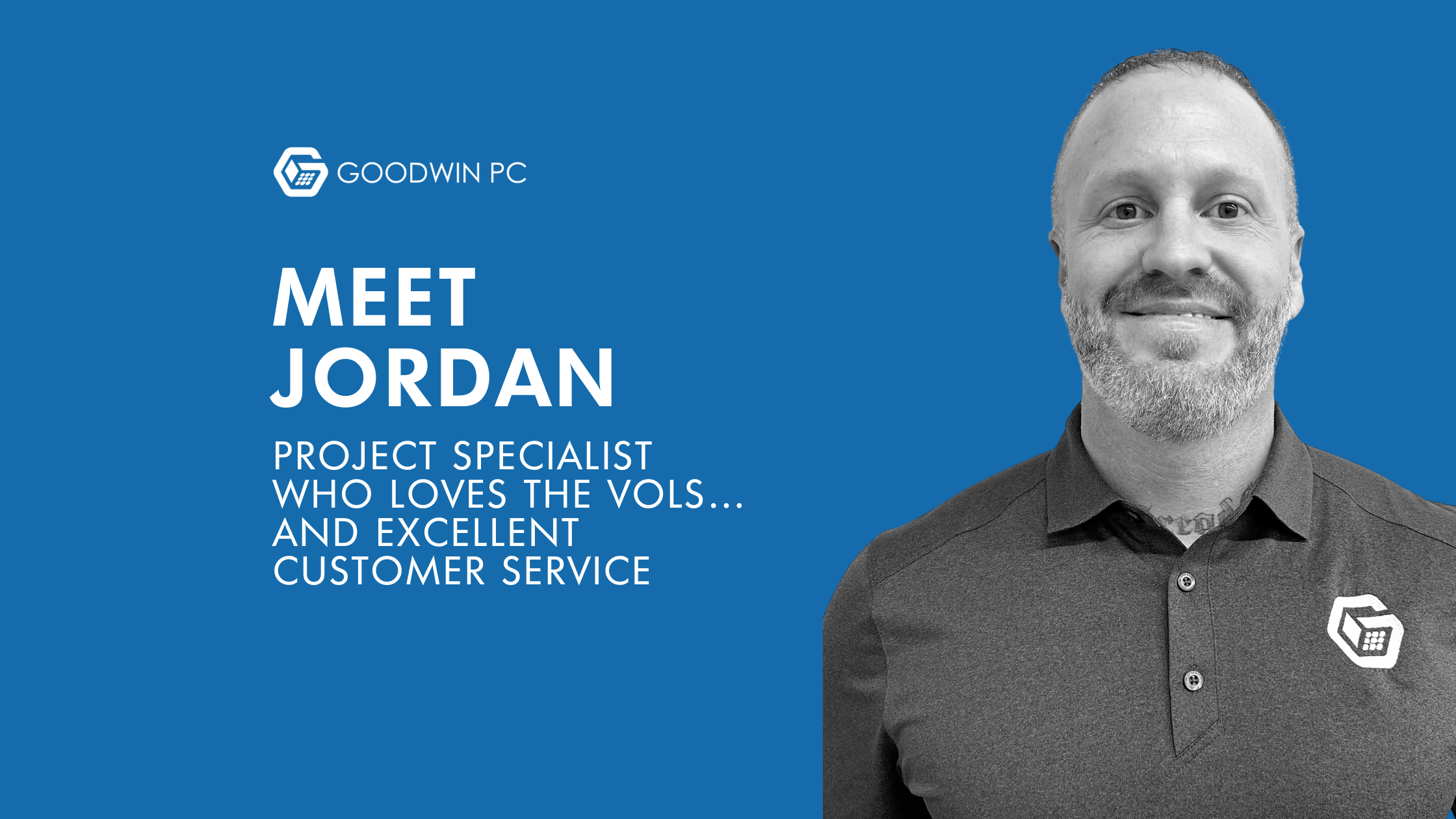 Meet Jordan - Our Newest Project Specialist