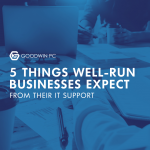 5 Things Well-Run Businesses Expect From Their IT Support