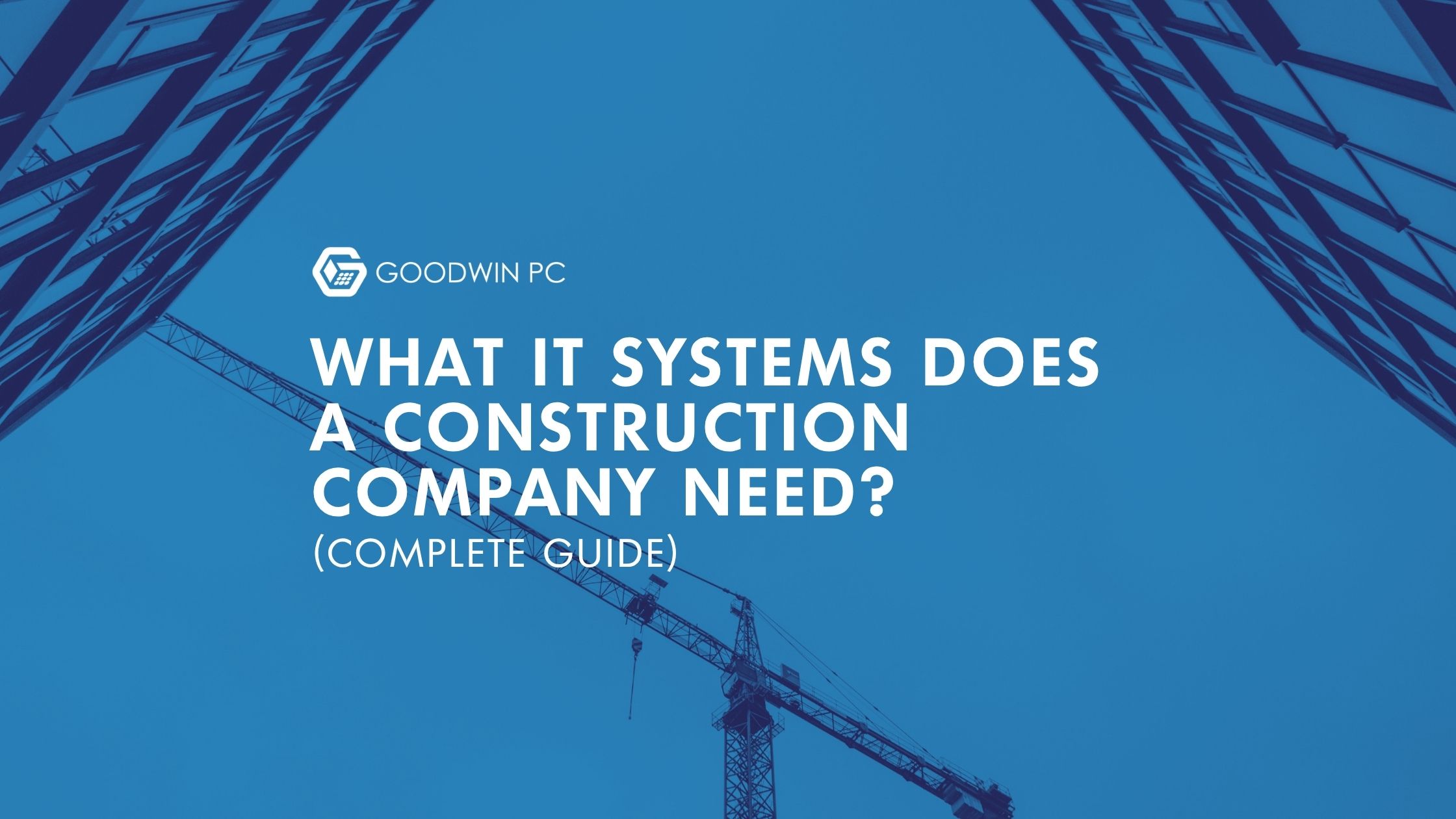 IT systems used by construction companies for job site and office coordination
