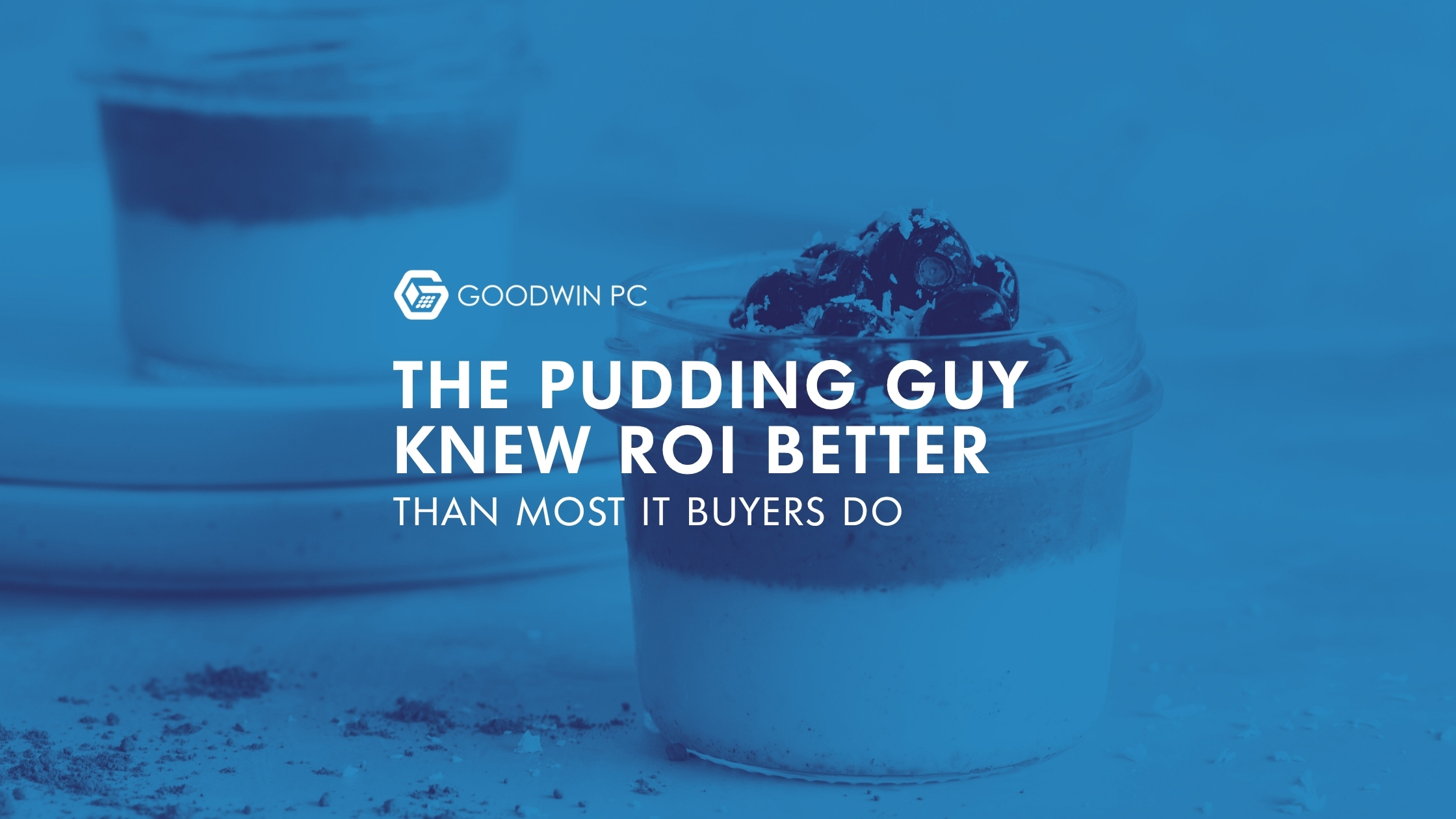 David, pudding, or a Goodwin PC graphic